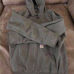 Carhartt Olive Green Work Jacket